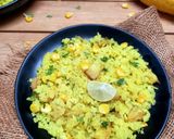 A picture of step 4 of Corn Poha.