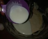A picture of step 5 of Red velvet cuppies with buttermilk #4wkschallenge.