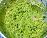 A picture of step 10 of Hara Chana sabji.