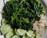 Foto langkah ke 1 dari resep Rujak Kangkung.
