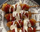 Foto langkah ke 4 dari resep CornDog🍡Mozzarella Sosis.