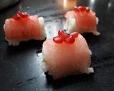A picture of step 3 of Fruity and spicy sushi.