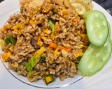 Foto langkah ke 6 dari resep Nasi Goreng Rendang.