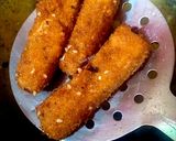 A picture of step 8 of Paneer nuggets.