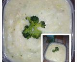 Foto langkah ke 7 dari resep Bubur Ayam Brokoli MPASI.