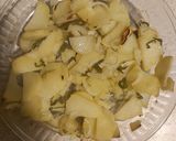 Foto del paso 1 de la receta: Medallones de merluza con patatas a lo pobre al horno!!