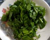 A picture of step 1 of Spinach Kofta Curry.