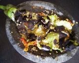 Foto langkah ke 3 dari resep Terong Bakar Sambal Korek.