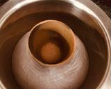 A picture of step 4 of Tandoori Kulhad Coffee.