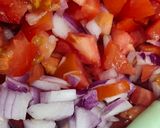 A picture of step 1 of Bhel.