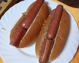 Foto del paso 2 de la receta: Perrito caliente cebolla crujiente y queso rallado