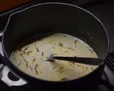 A picture of step 6 of Peek a Boo “Baked Gulab Jamun cheese cake”:.