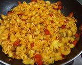 A picture of step 3 of Melt-in-your-mouth Spicy Veggie Pasta.