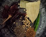 A picture of step 3 of Kadhai paneer.