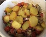 Une image de l'étape 12 de Salade de pommes de terre aux harengs, légumes et câpres.