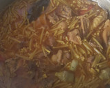 Foto del paso 14 de la receta: Gallina con fideos