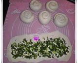 蝸牛狀厚片版蔥油餅的食譜步驟3照片