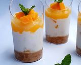 صورة لخطوة 5 من وصفة ميني تشيز كيك بالمانجا - mini cheesecakes