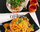 A picture of step 5 of Tomato sev (khasta tamatra namkeen sev).