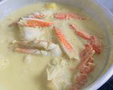 Gambar langkah 4 resipi Gulai Ketam & Nenas.