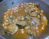 A picture of step 6 of Amritsari Chhole Chicken.