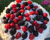 Pas rețetă Pavlova 4 fotografie