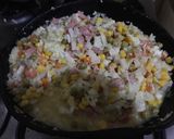Foto del paso 7 de la receta: Arroz de coliflor personalizado con cuadros de pollo 💓