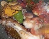 A picture of step 4 of Chicken sindhi curry.