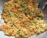 A picture of step 4 of Semolina Vegetable Upma.