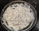 Foto del paso 4 de la receta: Espaguetis a las finas hierbas con setas 🧀 🍄