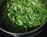 A picture of step 1 of Drumstick leaves Paratha.