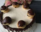 Pas rețetă Tort profiterol 7 fotografie