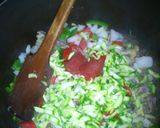A picture of step 3 of Coconut Beef Stroganoff #FestiveContestNaivasha #AuthorMarathon.