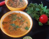 A picture of step 7 of Chana Dal, Carrot, and Tomato Soup.