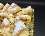Foto del paso 4 de la receta Cucuruchos de hojaldre con crema pastelera😋