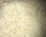 A picture of step 1 of Egg fried rice.