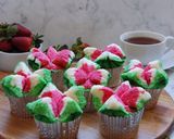 Foto langkah ke 6 dari resep Bolu Semangka.