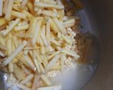 A picture of step 1 of Banana Stem Dalcha.