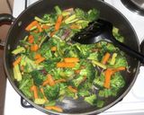 A picture of step 7 of Stir fried veggies.
