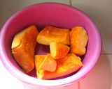 Foto langkah ke 1 dari resep Mp asi 7 bulan waluh.