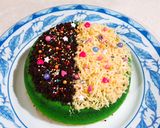 Foto langkah ke 6 dari resep Bolu kukus Pandan & Susu'Santan.