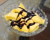 A picture of step 4 of Mango Rabri kulfi.