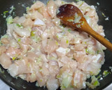 Foto del paso 3 de la receta: Tarta integral de pollo y puerro 🍗