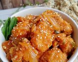Foto langkah ke 8 dari resep Ayam Crispy Saus Tiram.