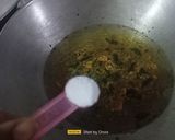 A picture of step 4 of Cornmeal Khichu / Makai Nu Khichyu.