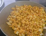 A picture of step 3 of Moringa Garlic Popcorn.