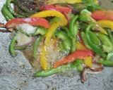 A picture of step 6 of Honey chilli potato.