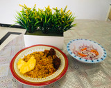ரைஸ் குக்கரில் சுவையான சிக்கன் தம் பிரியாணி (Delicious Chicken Dum Biryani in Rice Cooker) ரெசிபி ஸ்டேப் 6 புகைப்படம்