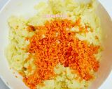 Hình bước làm 3 của món Potato Cheese Balls - Khoai tây bọc phô-mai chiên giòn  🍥