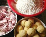 Hình bước làm 2 của món Bánh Chưng